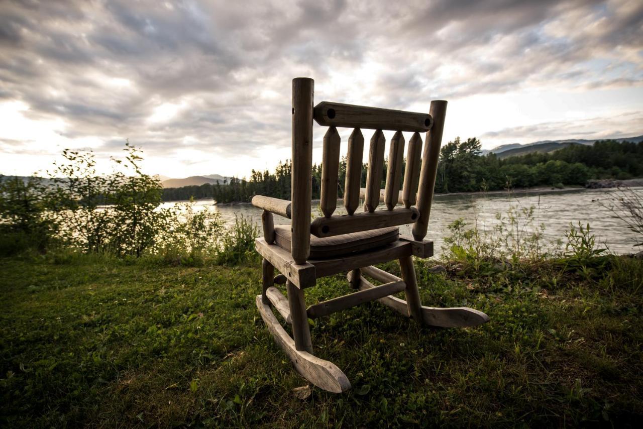 Skeena River House Bed & Breakfast Terrace Exteriér fotografie